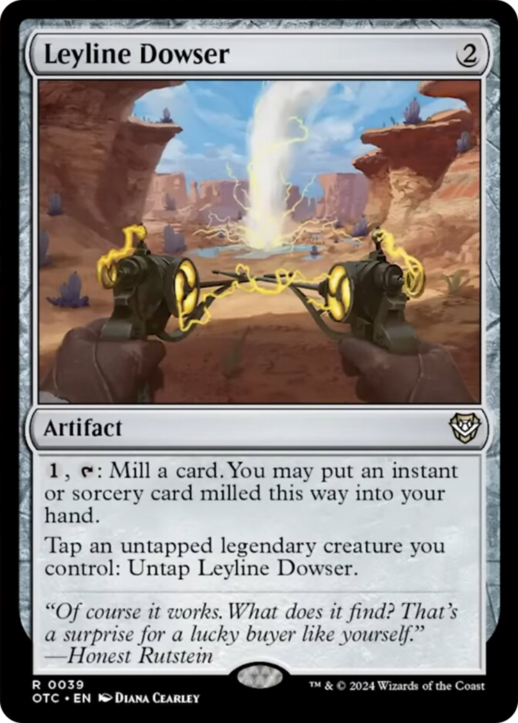 Leyline Dowser [Outlaws of Thunder Junction Commander] MTG Single Magic: The Gathering | Red Claw Gaming