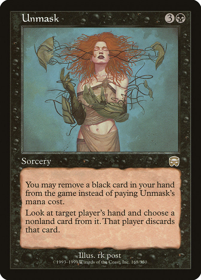 Unmask [Mercadian Masques] MTG Single Magic: The Gathering | Red Claw Gaming