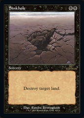 Sinkhole (Retro) [30th Anniversary Edition] MTG Single Magic: The Gathering | Red Claw Gaming