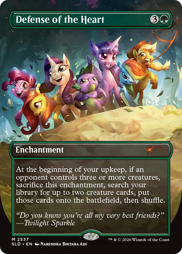 Defense of the Heart [Secret Lair Drop Series] MTG Single Magic: The Gathering | Red Claw Gaming