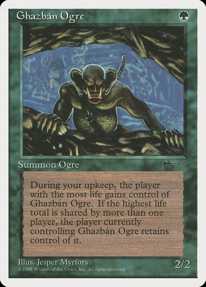 Ghazban Ogre [Chronicles] MTG Single Magic: The Gathering | Red Claw Gaming