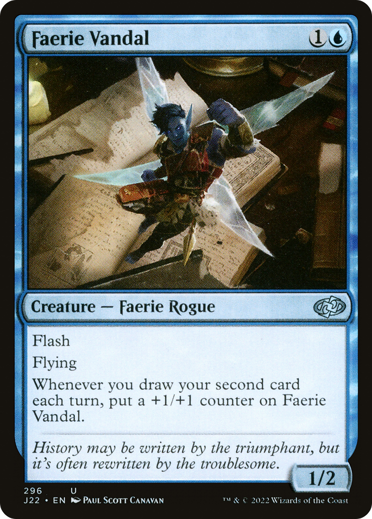 Faerie Vandal [Jumpstart 2022] MTG Single Magic: The Gathering | Red Claw Gaming