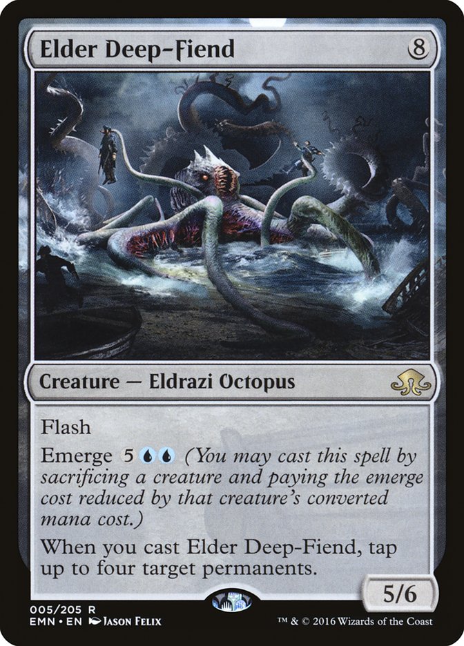 Elder Deep-Fiend [Eldritch Moon] MTG Single Magic: The Gathering | Red Claw Gaming