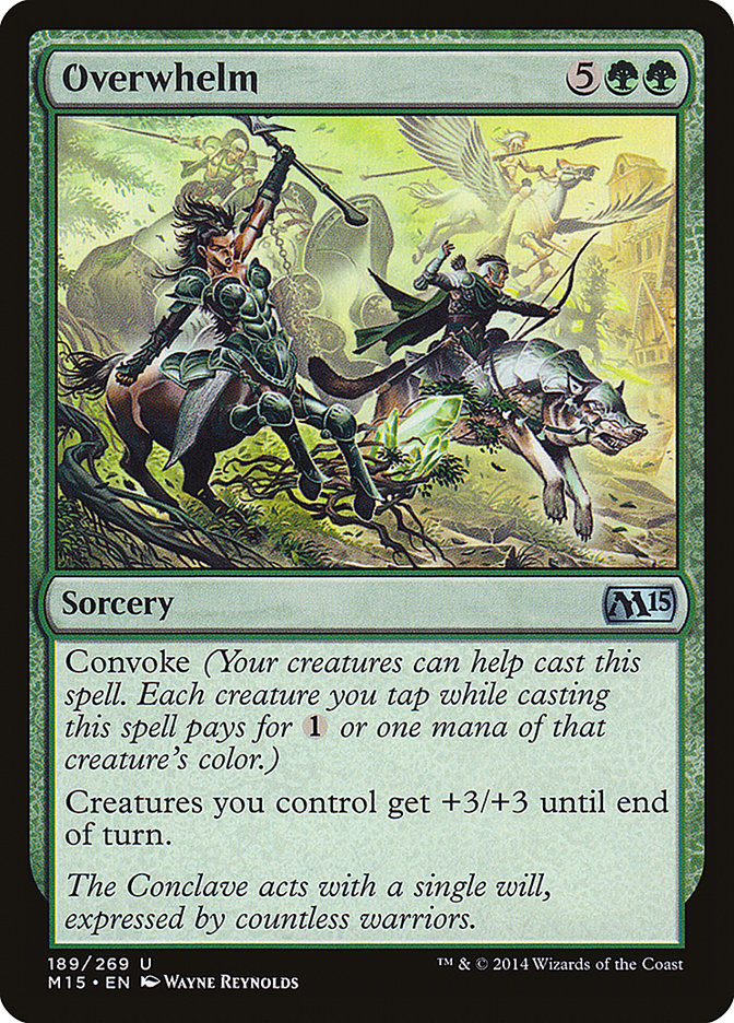 Overwhelm [Magic 2015] MTG Single Magic: The Gathering | Red Claw Gaming