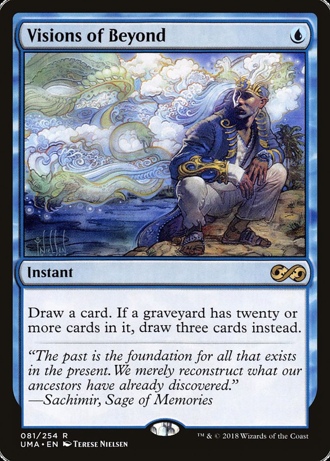 Visions of Beyond [Ultimate Masters] MTG Single Magic: The Gathering | Red Claw Gaming