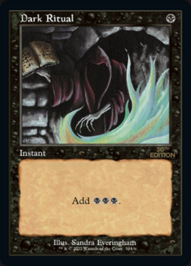 Dark Ritual (Retro) [30th Anniversary Edition] MTG Single Magic: The Gathering | Red Claw Gaming