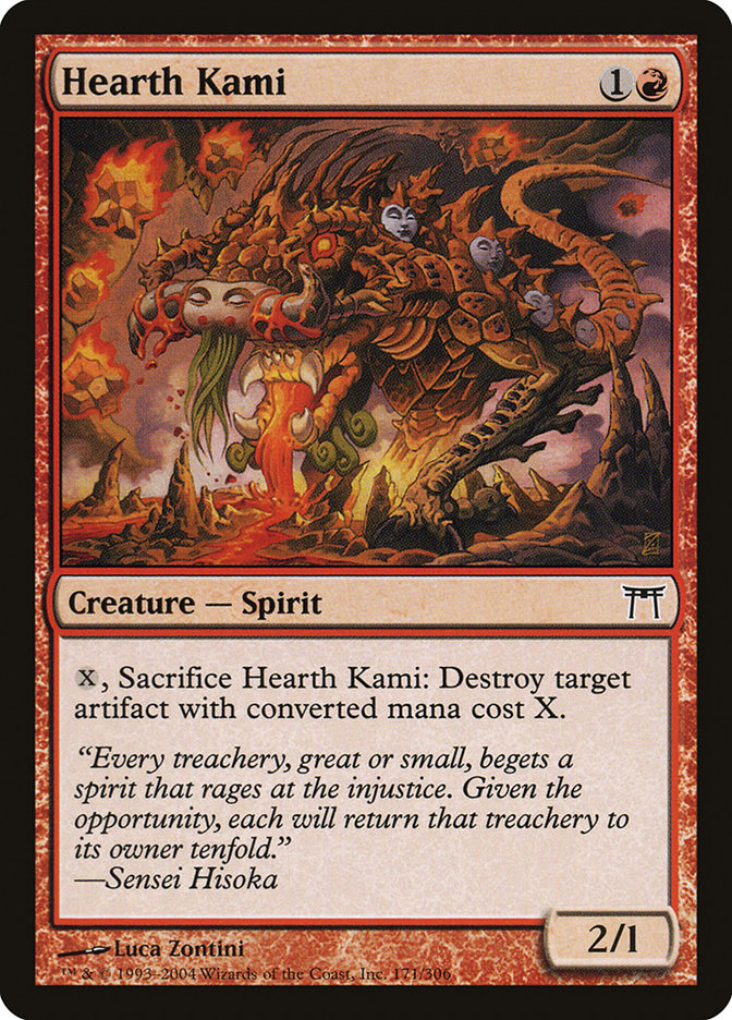 Hearth Kami [Champions of Kamigawa] MTG Single Magic: The Gathering | Red Claw Gaming