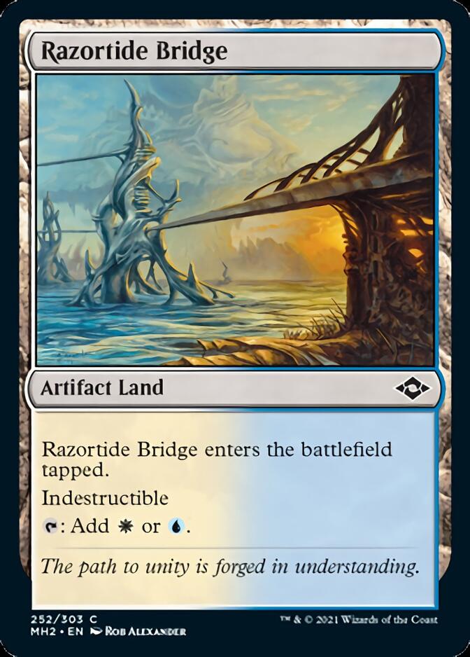 Razortide Bridge [Modern Horizons 2] MTG Single Magic: The Gathering | Red Claw Gaming