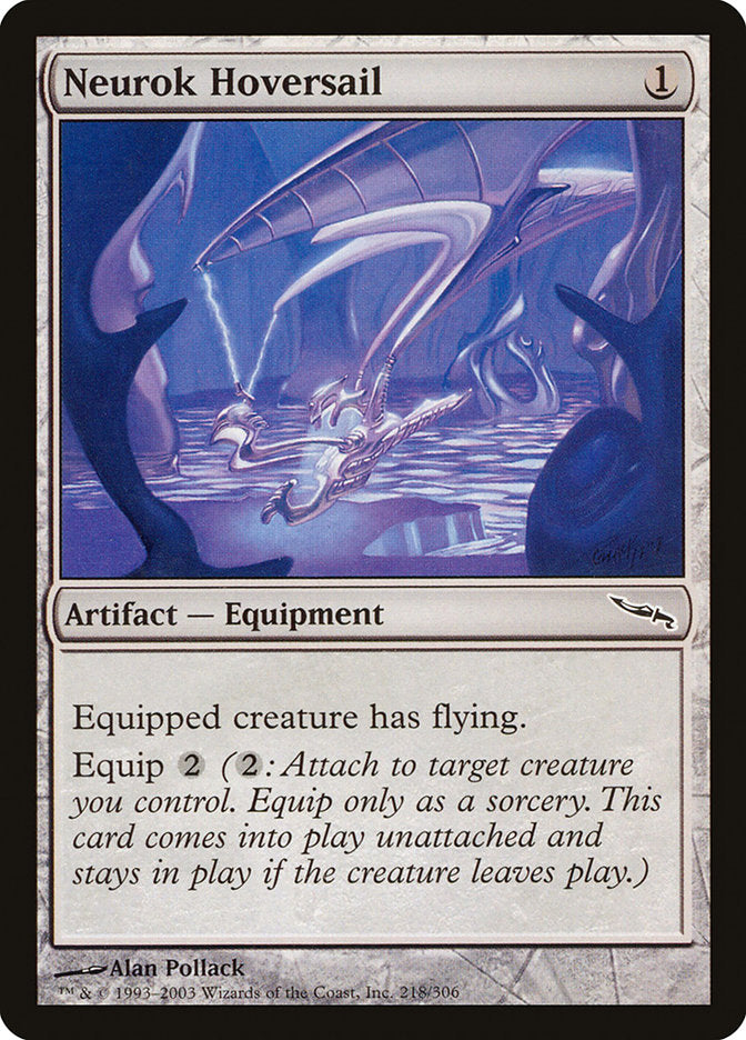 Neurok Hoversail [Mirrodin] MTG Single Magic: The Gathering | Red Claw Gaming
