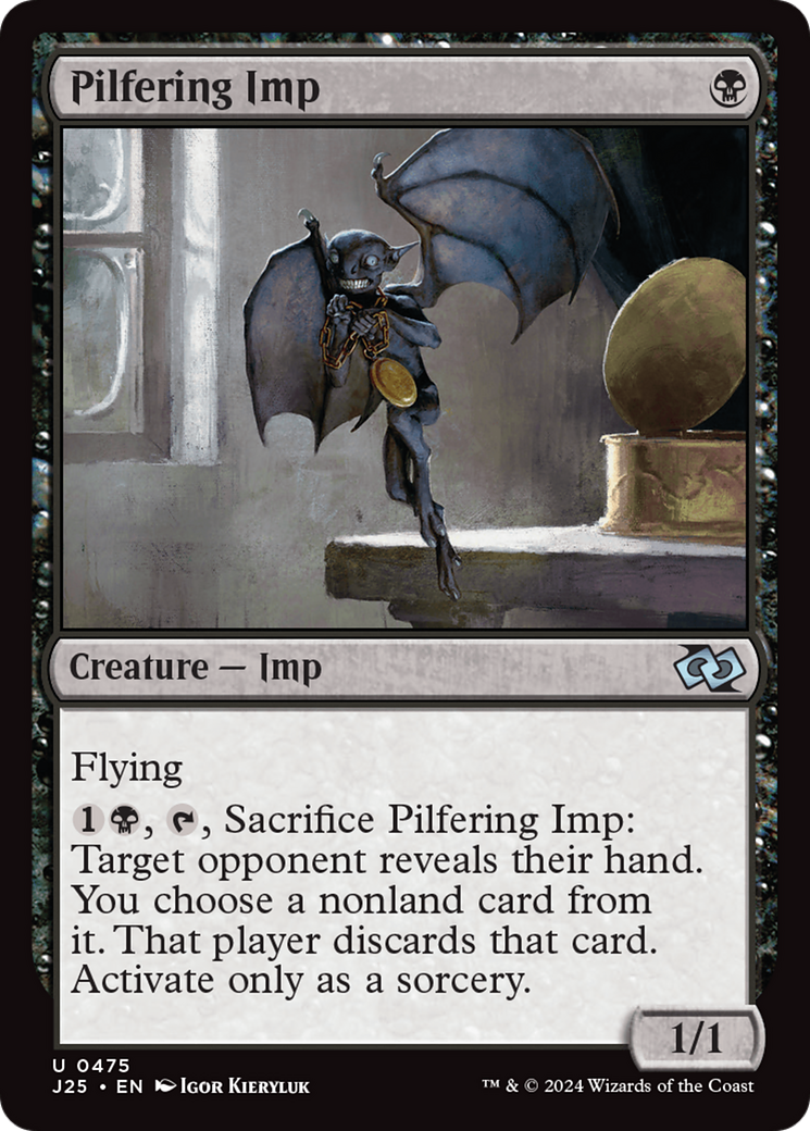 Pilfering Imp [Foundations Jumpstart] MTG Single Magic: The Gathering | Red Claw Gaming