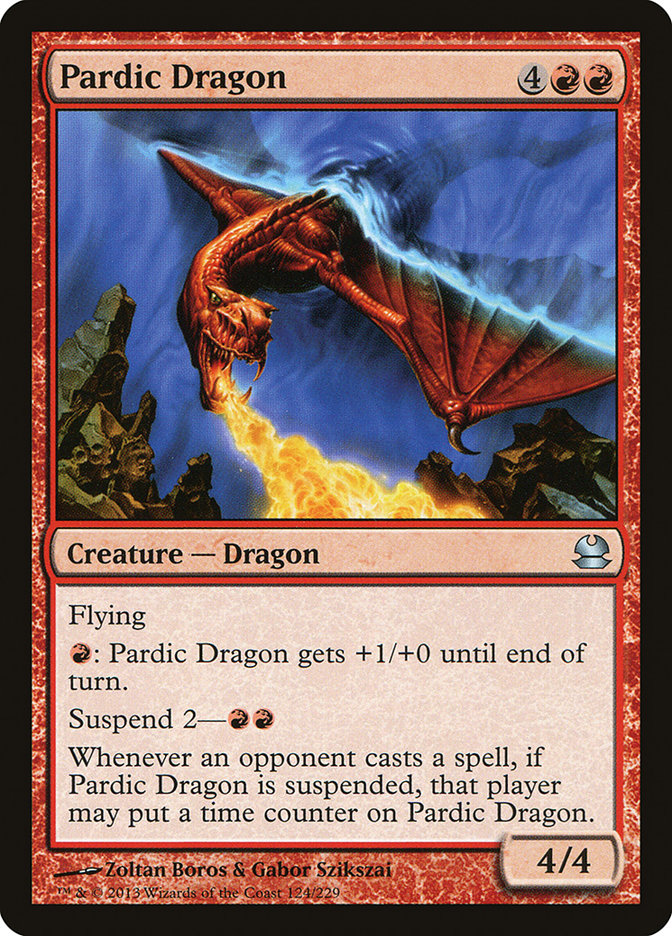 Pardic Dragon [Modern Masters] MTG Single Magic: The Gathering | Red Claw Gaming