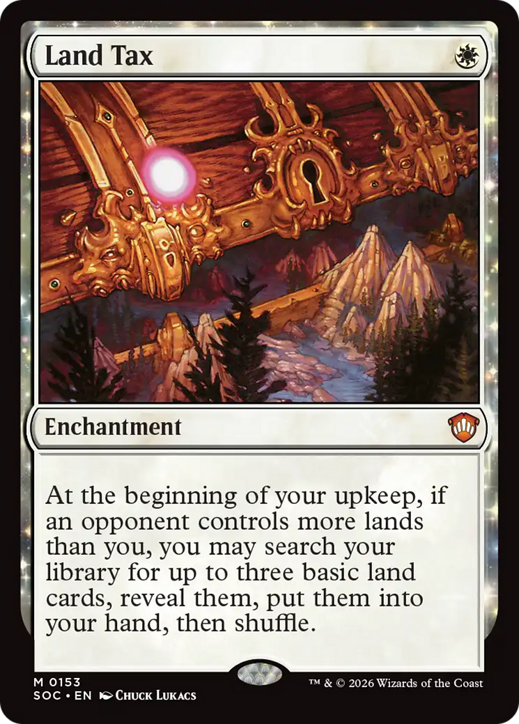 Land Tax [Secrets of Strixhaven Commander] MTG Single Magic: The Gathering | Red Claw Gaming