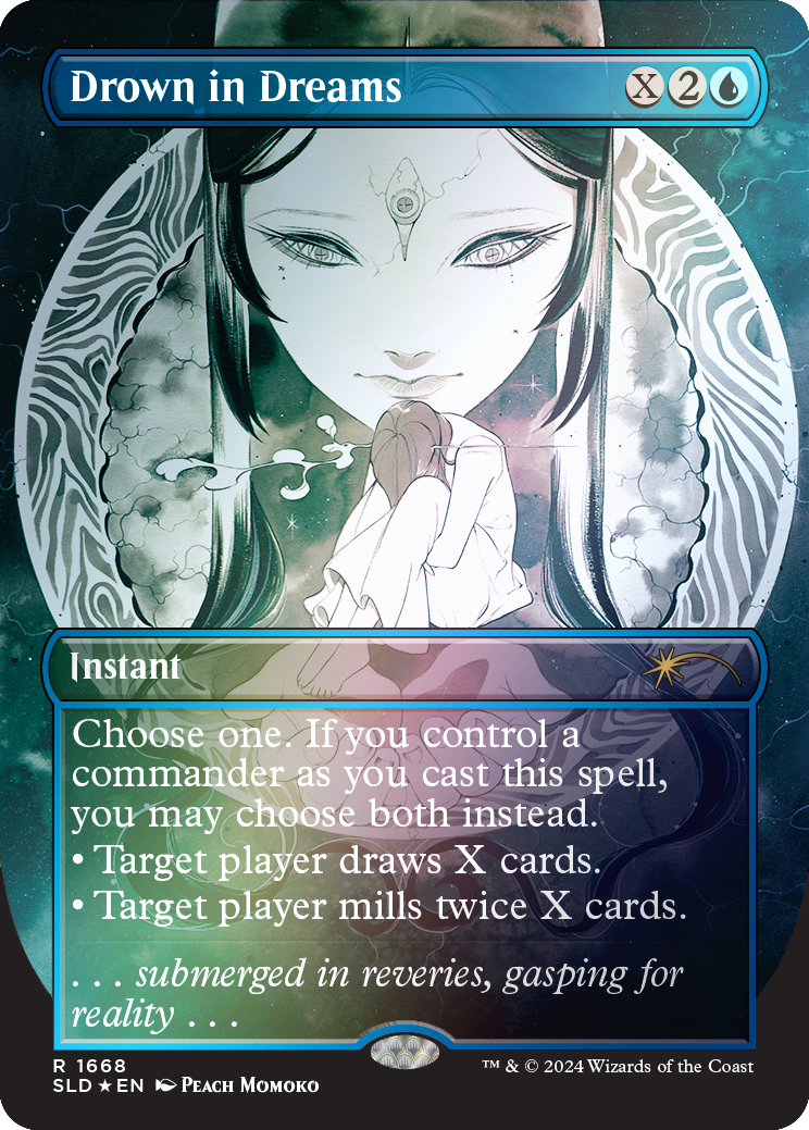 Drown in Dreams (Rainbow Foil) [Secret Lair Drop Series] MTG Single Magic: The Gathering | Red Claw Gaming