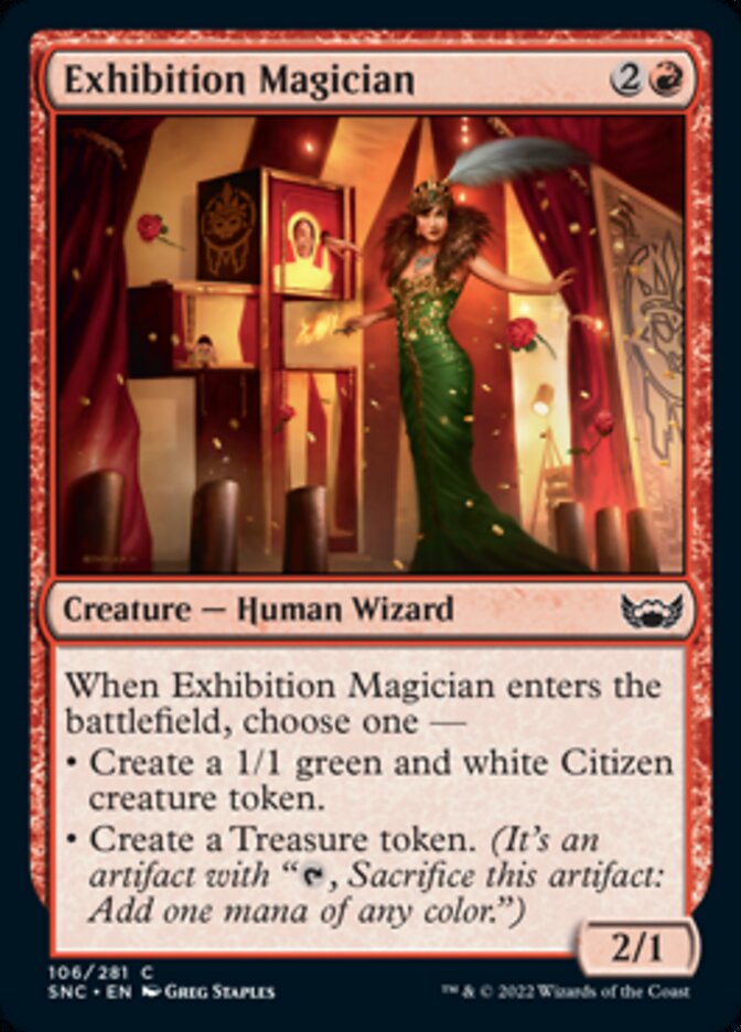 Exhibition Magician [Streets of New Capenna] MTG Single Magic: The Gathering | Red Claw Gaming