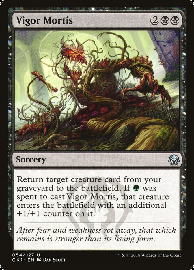 Vigor Mortis [Guilds of Ravnica Guild Kit] MTG Single Magic: The Gathering | Red Claw Gaming
