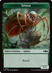 Spider // Bird Double-Sided Token [Tarkir: Dragonstorm Commander Tokens] MTG Single Magic: The Gathering | Red Claw Gaming
