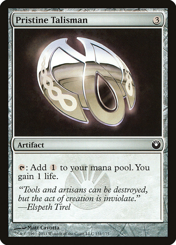 Pristine Talisman (Game Day) [New Phyrexia Promos] MTG Single Magic: The Gathering | Red Claw Gaming