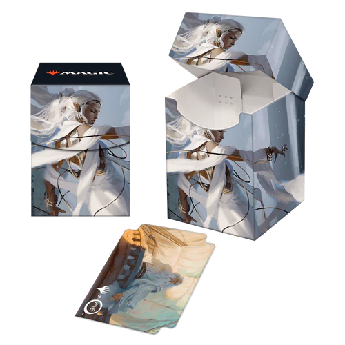 The Lord of the Rings: Tales of Middle-earth Galadriel 100+ Deck Box for Magic: The Gathering Deck Protectors Ultra Pro    | Red Claw Gaming