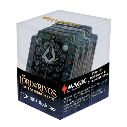 The Lord of the Rings: Tales of Middle-earth Token Dividers with Deck Box for Magic: The Gathering Deck Protectors Ultra Pro    | Red Claw Gaming