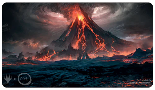 The Lord of the Rings: Tales of Middle-earth Mount Doom Standard Gaming Playmat for Magic: The Gathering Playmat Ultra Pro    | Red Claw Gaming