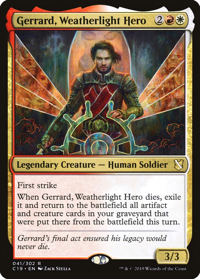 Gerrard, Weatherlight Hero [Commander 2019] MTG Single Magic: The Gathering | Red Claw Gaming