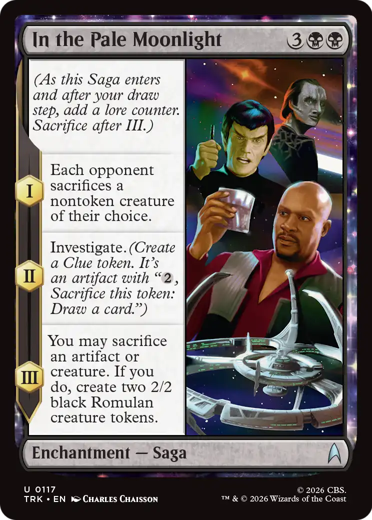 In the Pale Moonlight [Star Trek] | Red Claw Gaming