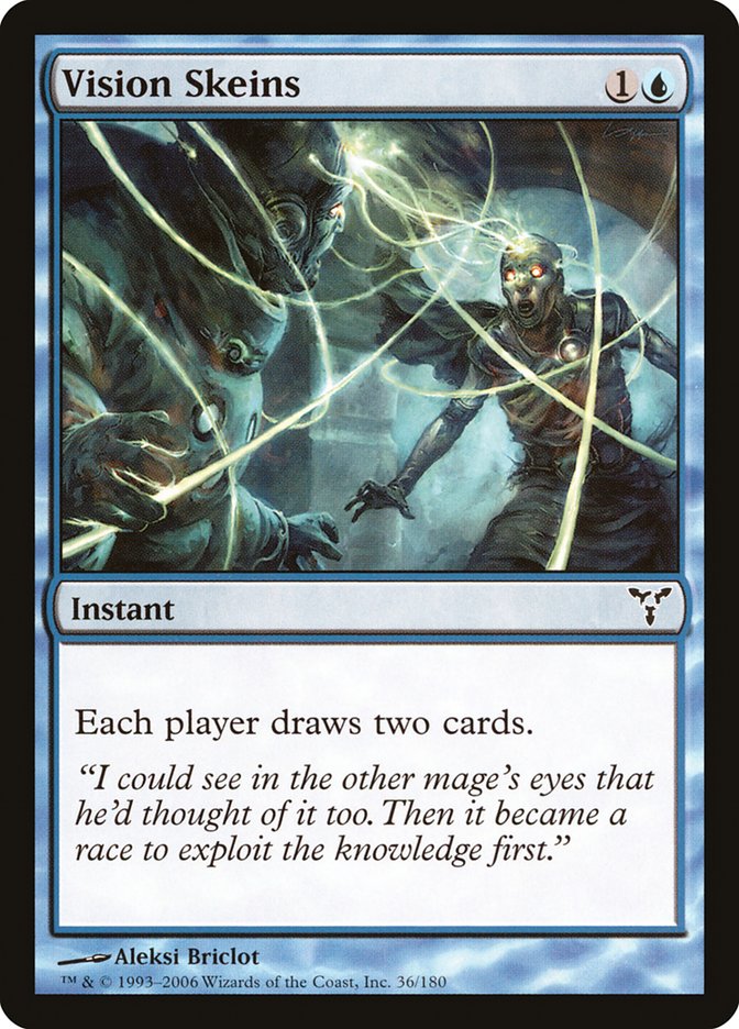 Vision Skeins [Dissension] MTG Single Magic: The Gathering | Red Claw Gaming