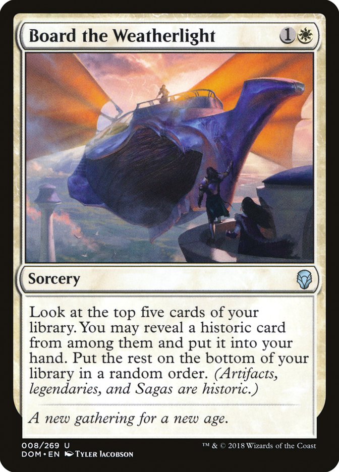 Board the Weatherlight [Dominaria] MTG Single Magic: The Gathering | Red Claw Gaming