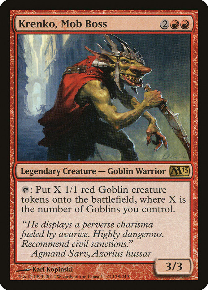 Krenko, Mob Boss [Magic 2013] MTG Single Magic: The Gathering | Red Claw Gaming