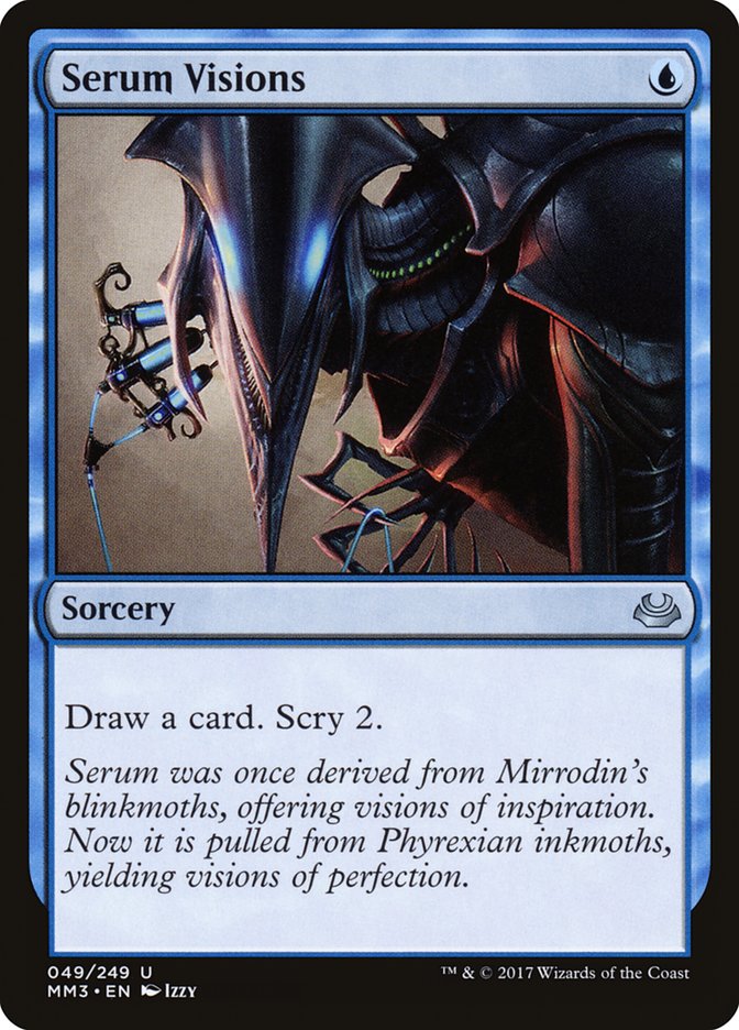Serum Visions [Modern Masters 2017] MTG Single Magic: The Gathering | Red Claw Gaming