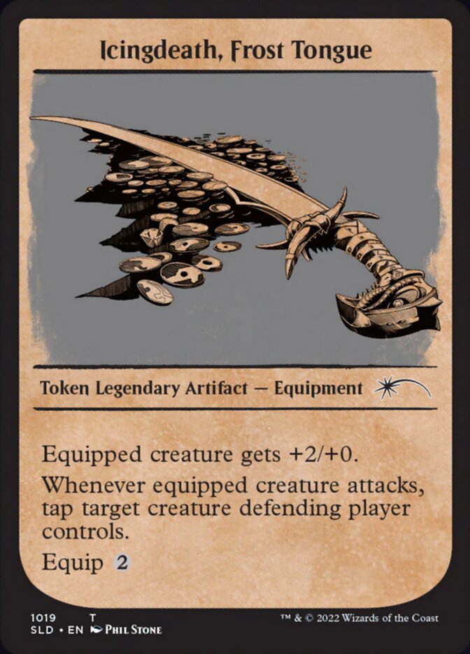 Icingdeath, Frost Tongue (Showcase) [Secret Lair Drop Series] MTG Single Magic: The Gathering | Red Claw Gaming