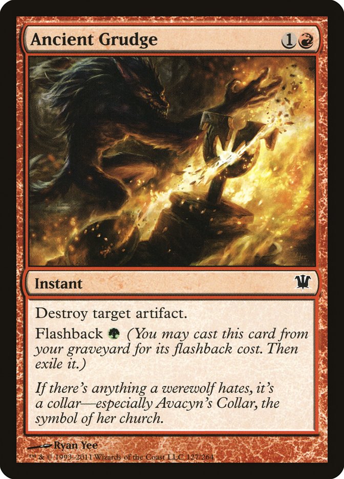 Ancient Grudge [Innistrad] MTG Single Magic: The Gathering | Red Claw Gaming
