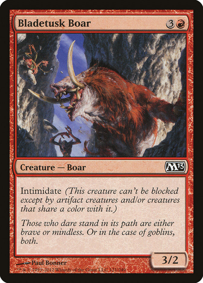 Bladetusk Boar [Magic 2013] MTG Single Magic: The Gathering | Red Claw Gaming