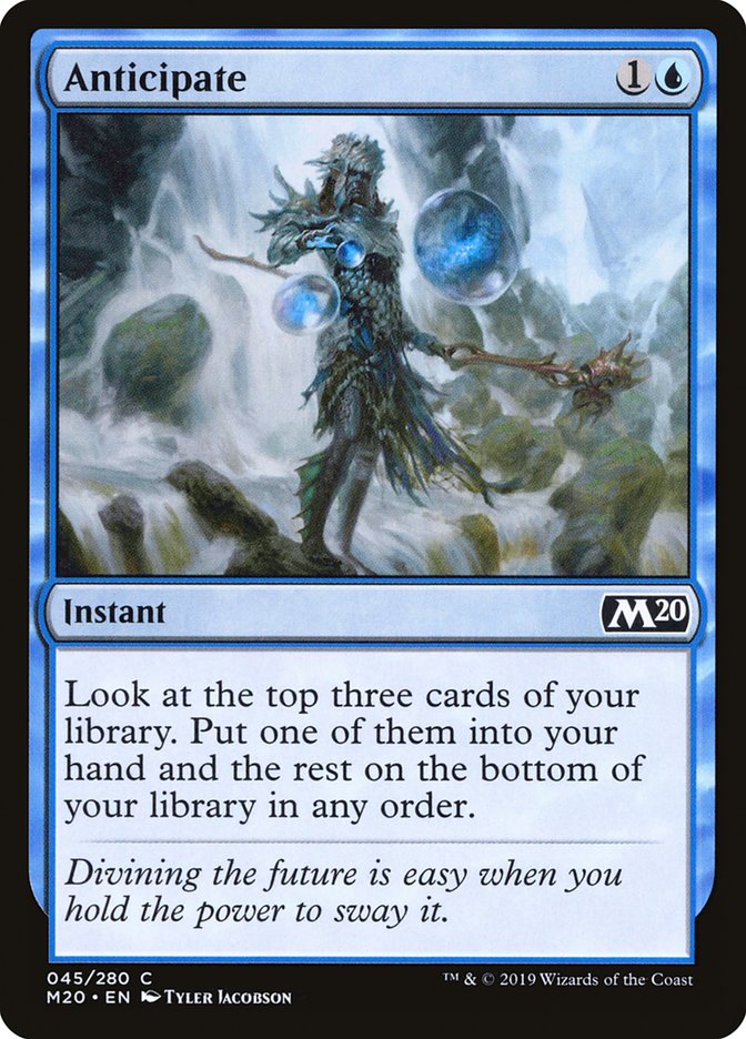 Anticipate [Core Set 2020] MTG Single Magic: The Gathering | Red Claw Gaming
