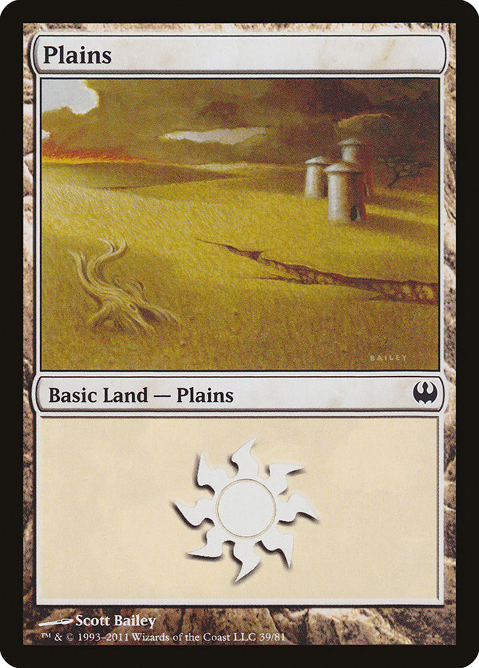 Plains (39) [Duel Decks: Knights vs. Dragons] MTG Single Magic: The Gathering | Red Claw Gaming