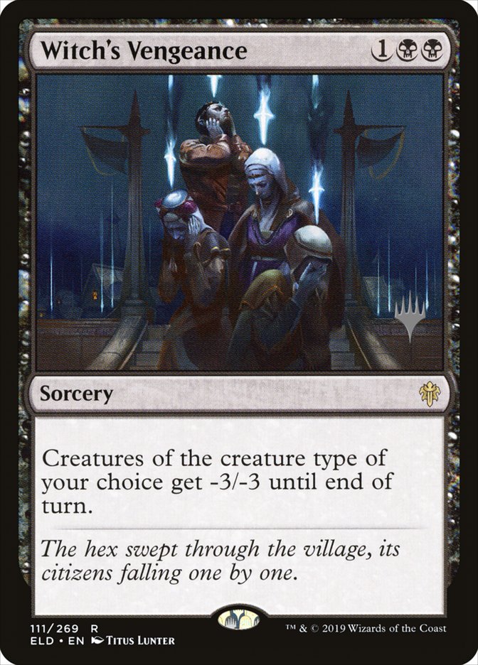 Witch's Vengeance (Promo Pack) [Throne of Eldraine Promos] MTG Single Magic: The Gathering | Red Claw Gaming