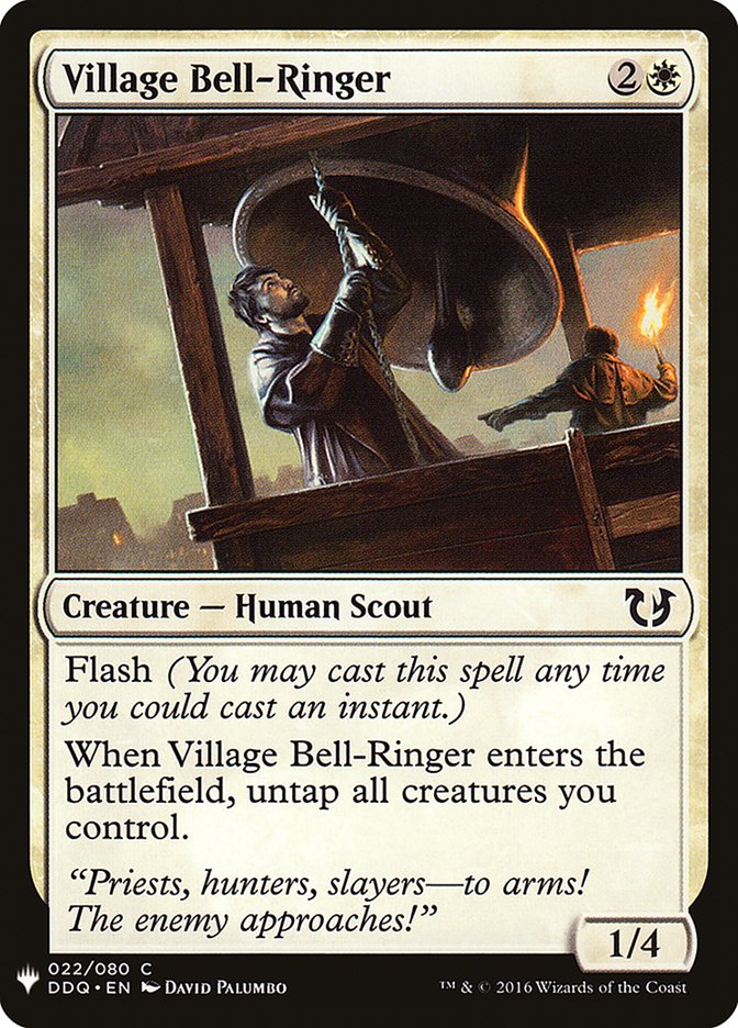 Village Bell-Ringer [Mystery Booster] MTG Single Magic: The Gathering | Red Claw Gaming