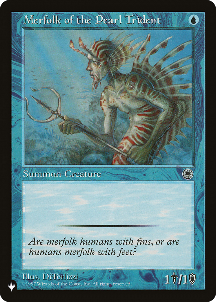 Merfolk of the Pearl Trident [The List] MTG Single Magic: The Gathering | Red Claw Gaming