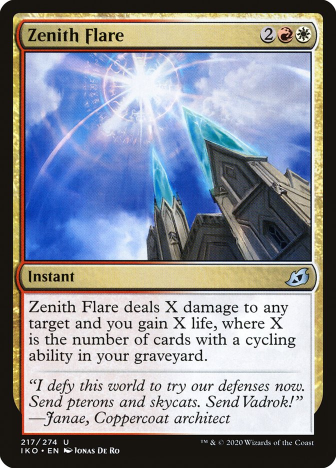 Zenith Flare [Ikoria: Lair of Behemoths] MTG Single Magic: The Gathering | Red Claw Gaming
