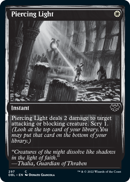 Piercing Light [Innistrad: Double Feature] MTG Single Magic: The Gathering | Red Claw Gaming