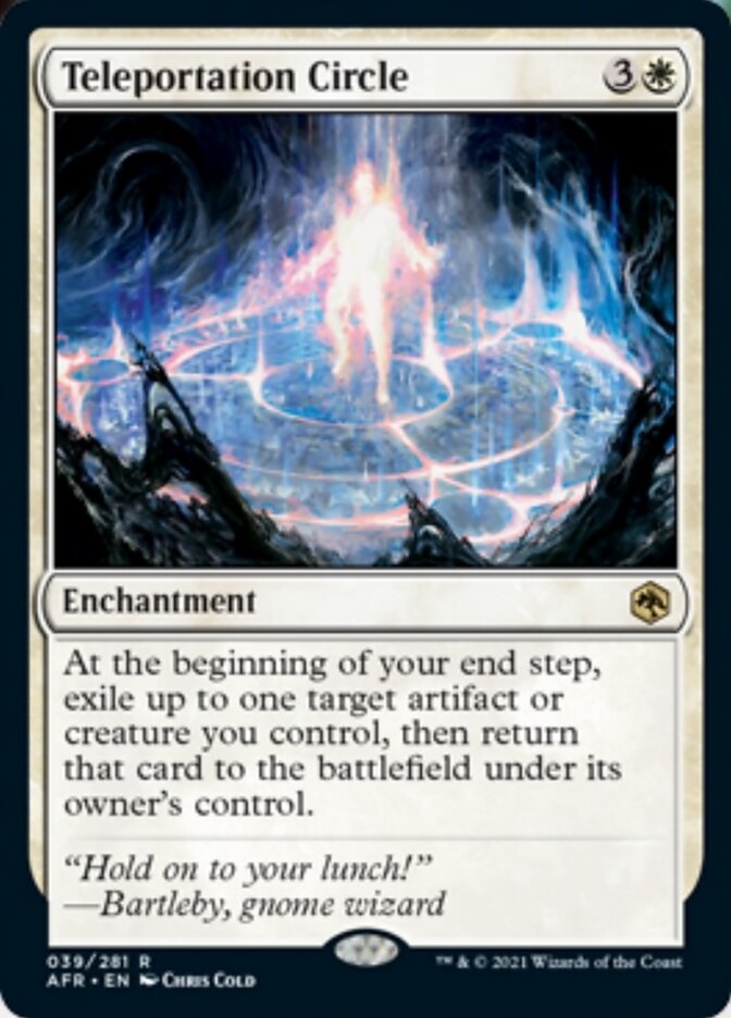 Teleportation Circle [Dungeons & Dragons: Adventures in the Forgotten Realms] MTG Single Magic: The Gathering | Red Claw Gaming