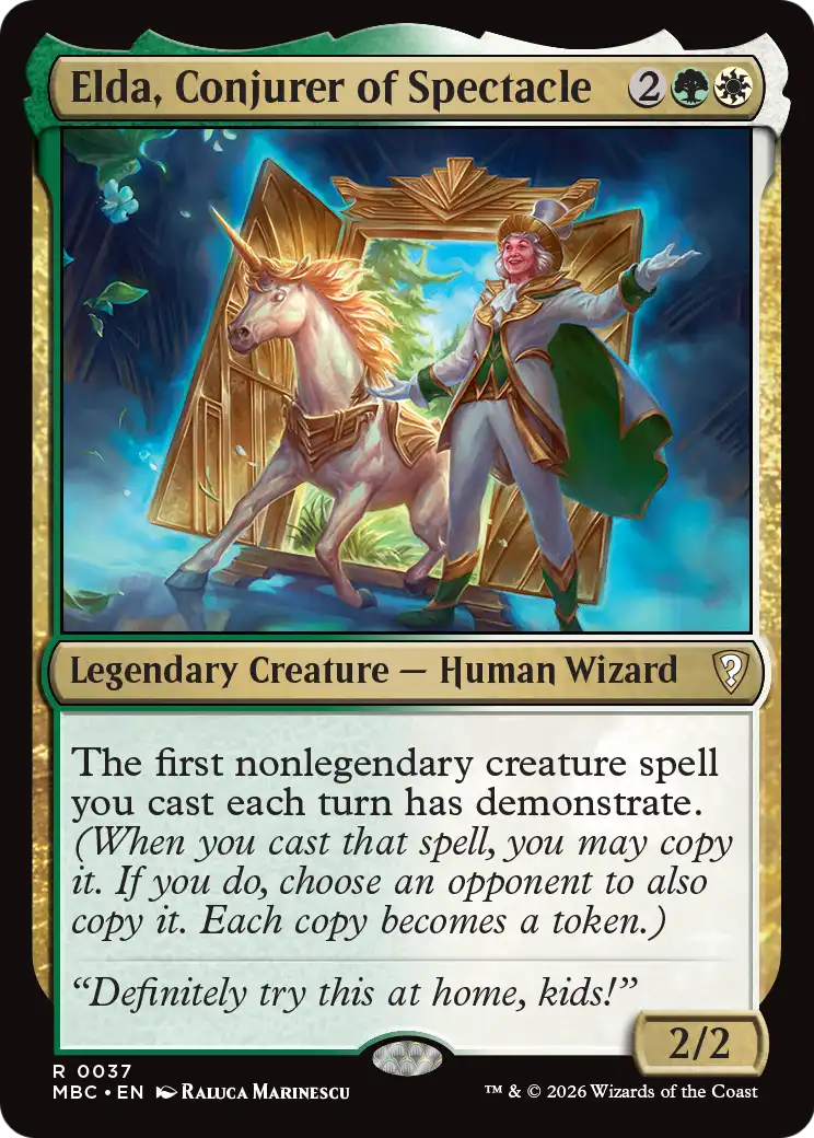 Elda, Conjurer of Spectacle [Mystery Booster: Commander Edition] | Red Claw Gaming