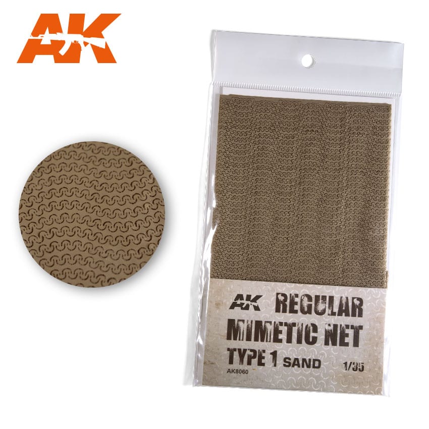 AK Interactive Camouflage Net Sand Type 1 Hobby Supplies AK INTERACTIVE    | Red Claw Gaming