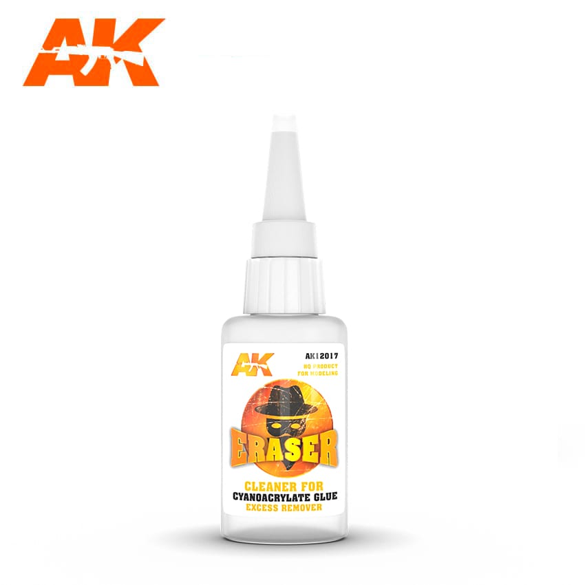 AK Interactive Eraser Cleaner for Cyanoacrylate Glue Diorama Effects AK INTERACTIVE | Red Claw Gaming