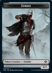 Clue (14) // Zombie Double-Sided Token [Modern Horizons 2 Tokens] MTG Single Magic: The Gathering | Red Claw Gaming