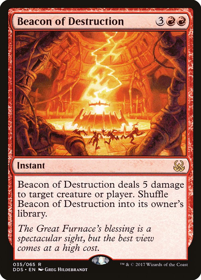 Beacon of Destruction [Duel Decks: Mind vs. Might] MTG Single Magic: The Gathering | Red Claw Gaming