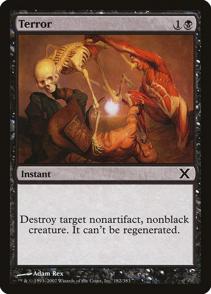 Terror [Tenth Edition] MTG Single Magic: The Gathering | Red Claw Gaming