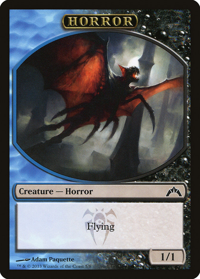 Horror Token [Gatecrash Tokens] MTG Single Magic: The Gathering | Red Claw Gaming