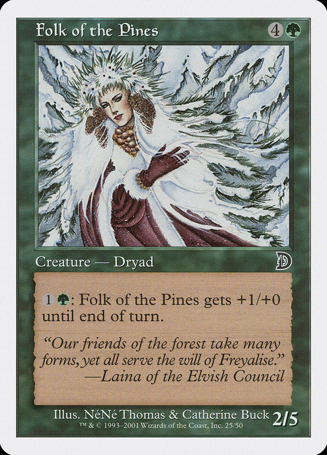 Folk of the Pines [Deckmasters] MTG Single Magic: The Gathering | Red Claw Gaming