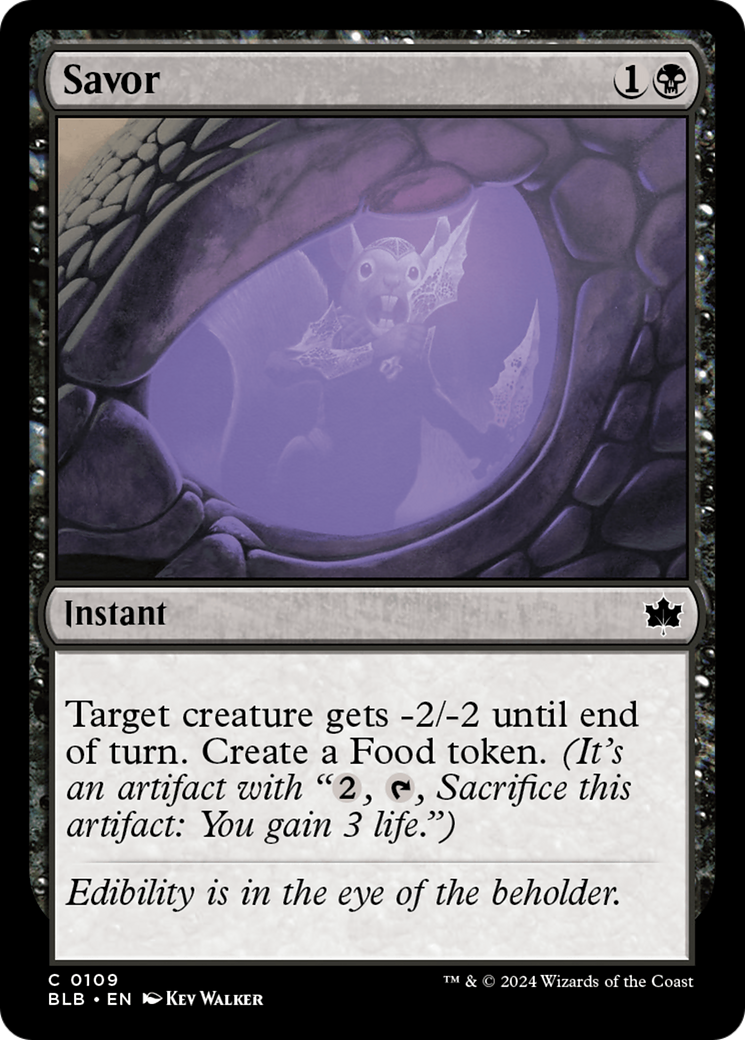 Savor [Bloomburrow] MTG Single Magic: The Gathering    | Red Claw Gaming